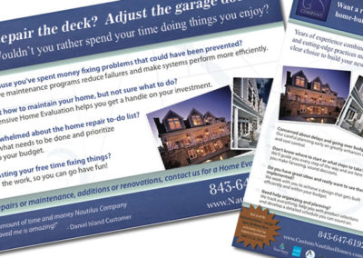nautilus advertisement graphic design