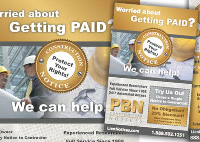 pbn advertisement graphic design