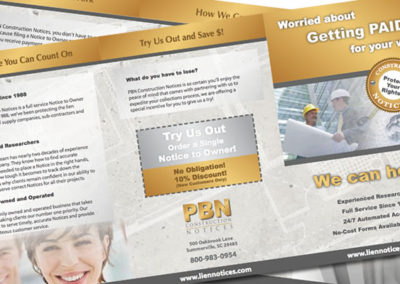pbn brochure graphic design