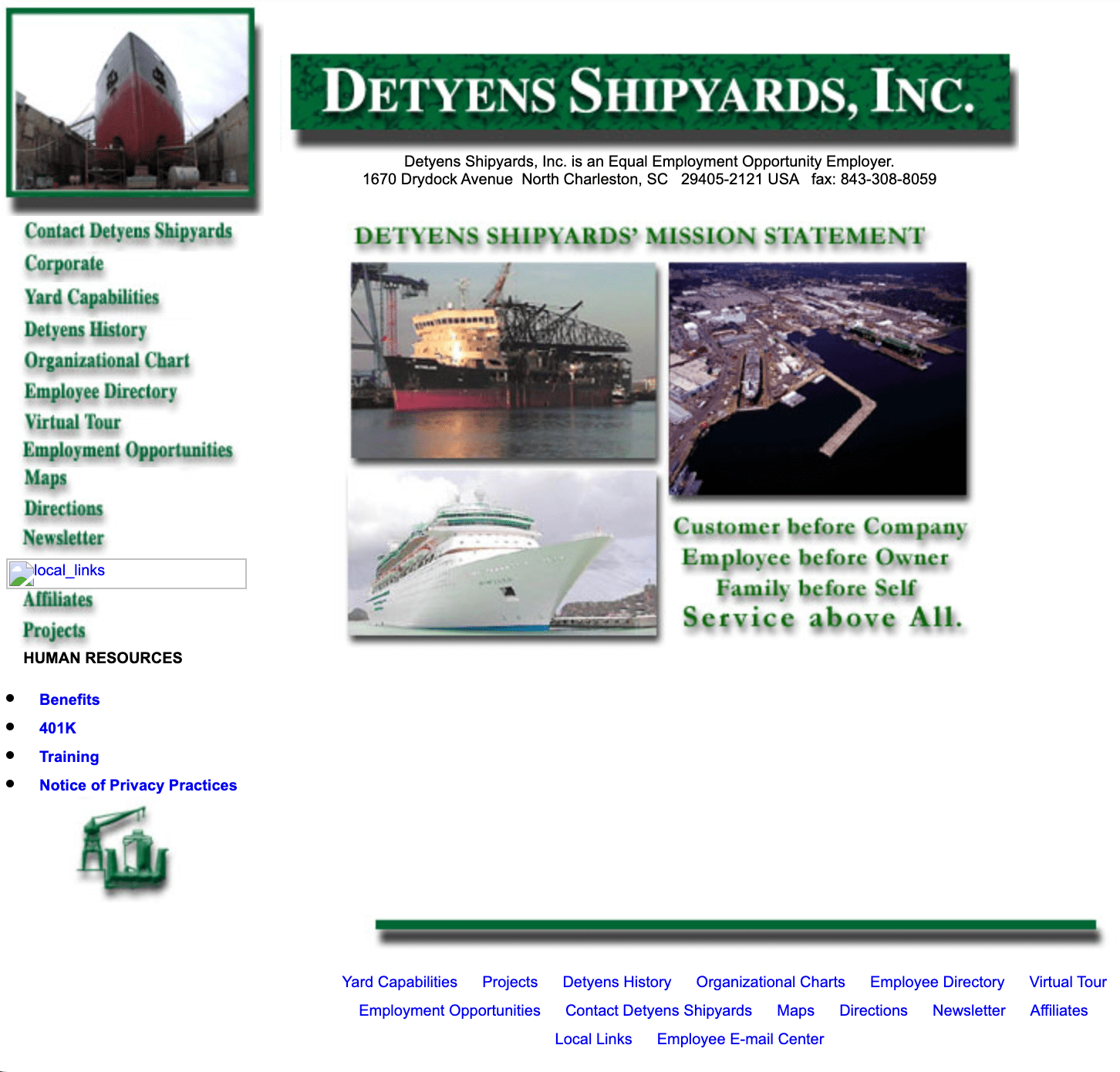 Deytens shipyard marketing